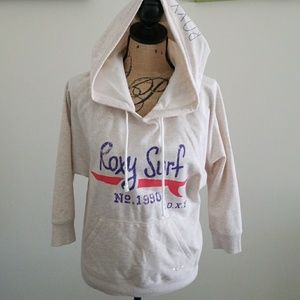 Roxy 3/4 length sleeve hoodie